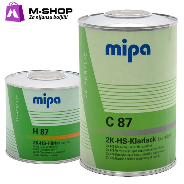 Slika Mipa set lak c87 1/1 + normal katalizator h87 0,5