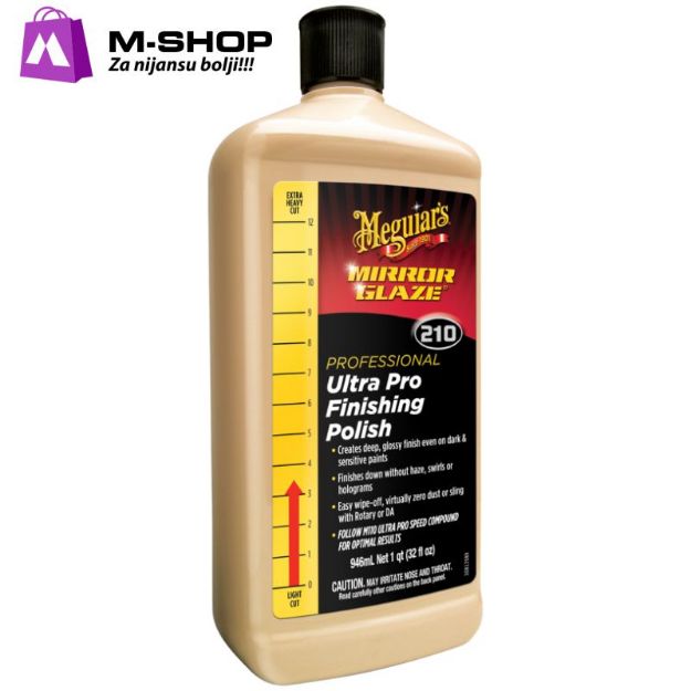 Slika Meguiars polir pasta fina M210 946ml ULTRA PRO FINISHING