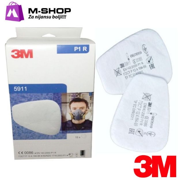 Slika 3M predfilter za masku 5911