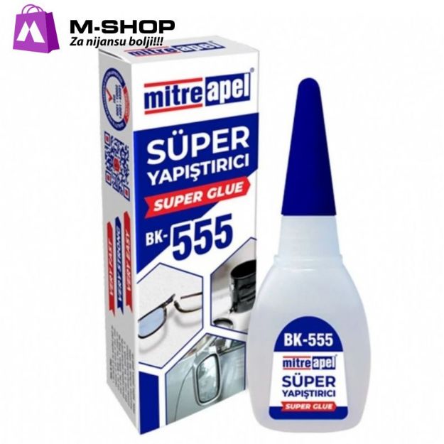 Slika APEL BK555 Super ljepilo 20gr