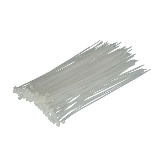 Slika FASTER TOOLS Pvc vezice BIJELE 300x2,7 100/1
