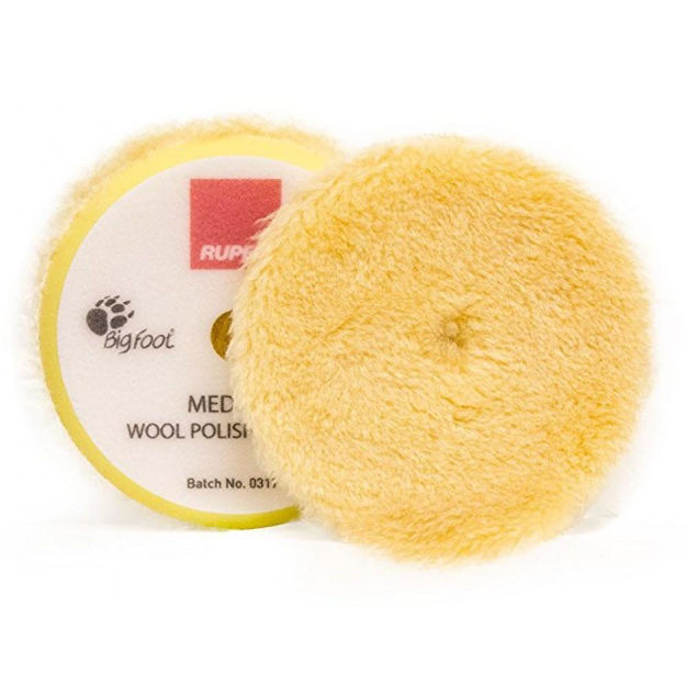 Slika RUPES Yellow wool polishing pad Medium - fi130/145mm